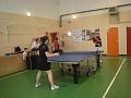 La poule A, Morgane (6) qui gagne Steven (5) en 3 sets